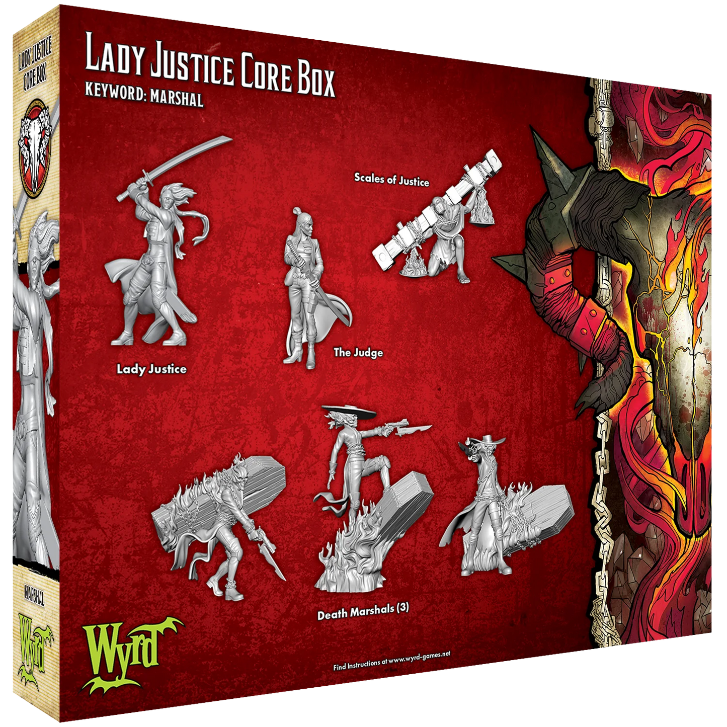 Malifaux: Lady Justice Core Box