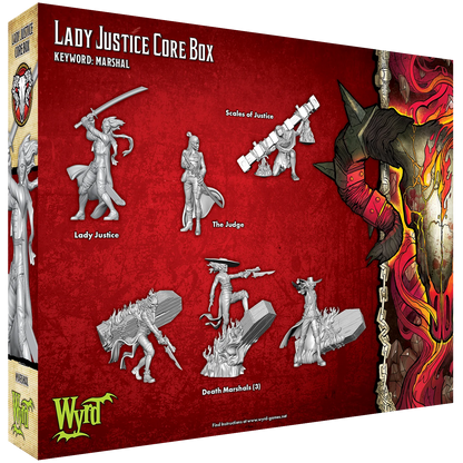 Malifaux: Lady Justice Core Box