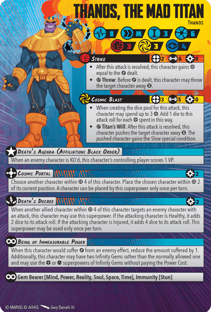 Marvel Crisis Protocol: Thanos