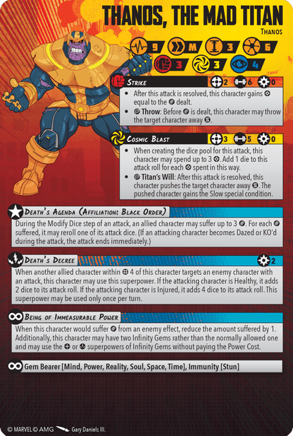 Marvel Crisis Protocol: Thanos