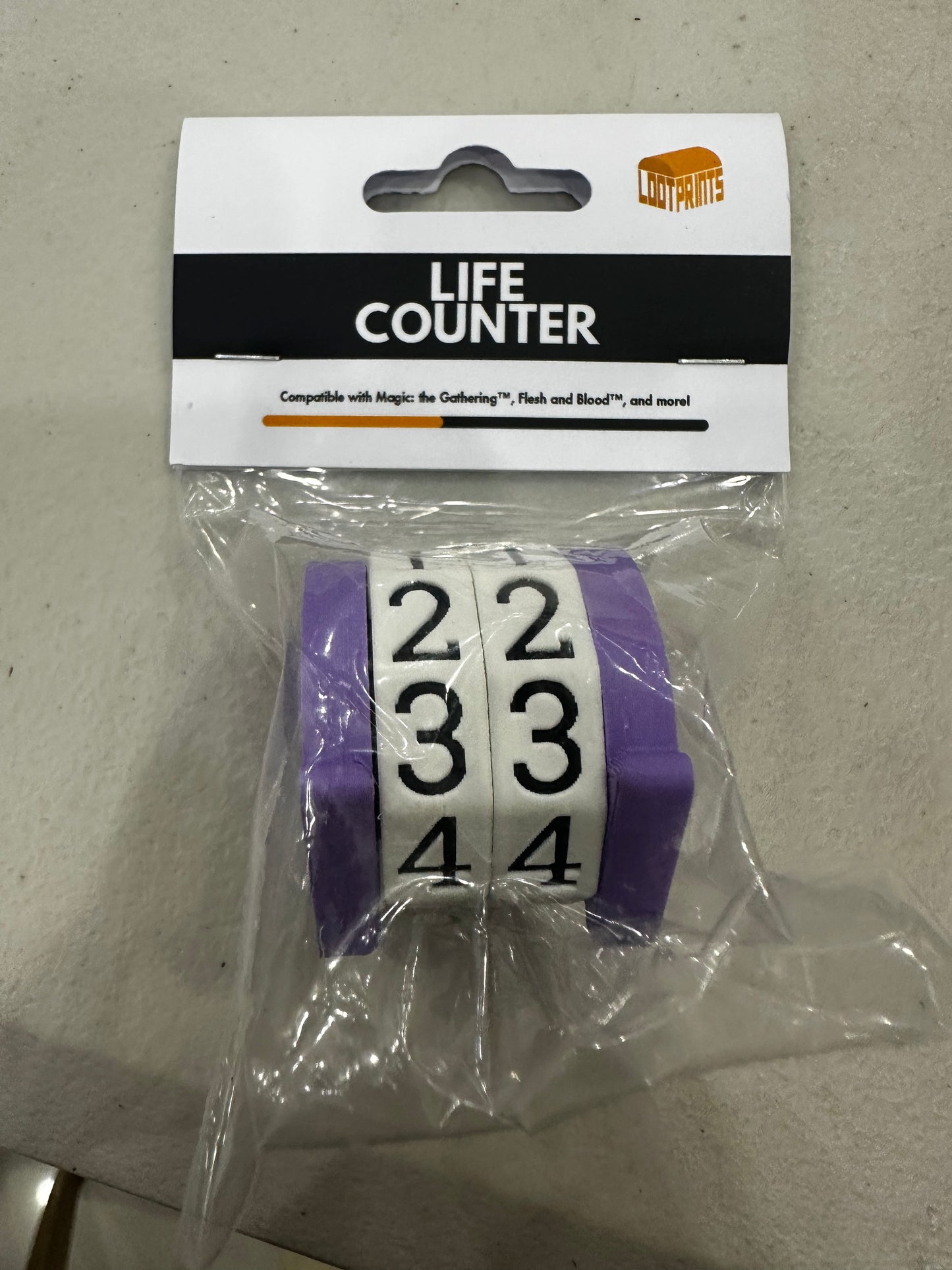 Life counter: 0 to 99