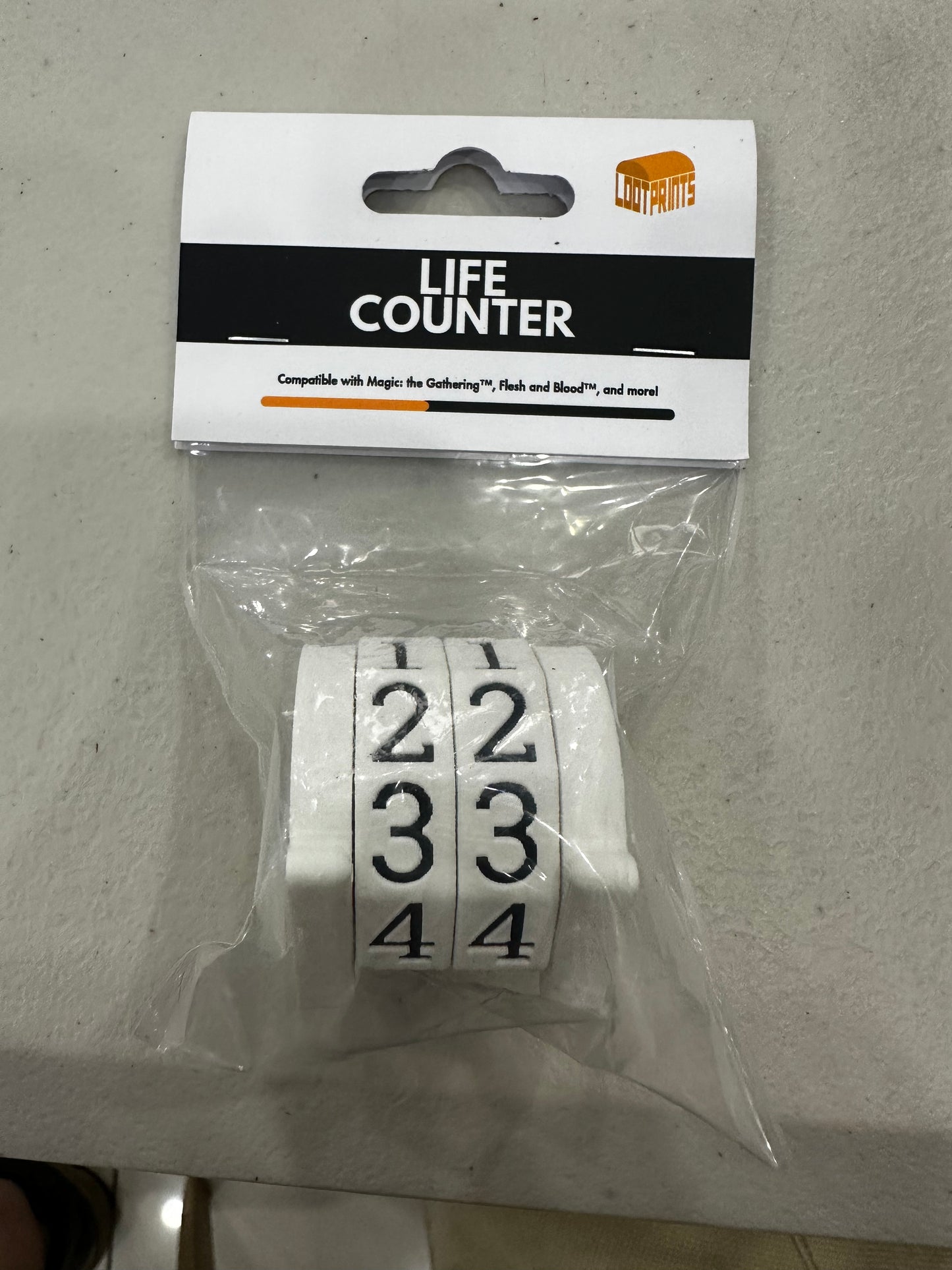 Life counter: 0 to 99