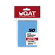 QAT: MATTE Standard Size Card Sleeves. (Light Blue)
