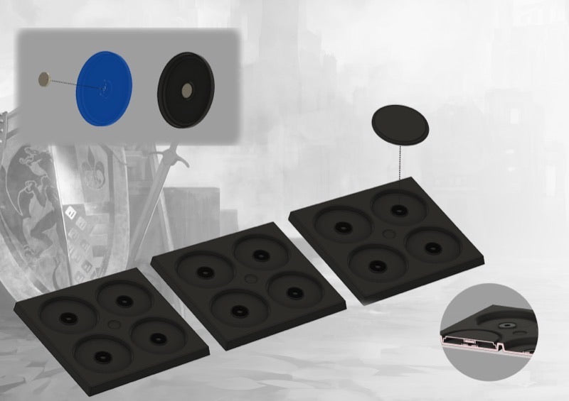 Conquest - MAGNETIC Bases and Carriers - Infantry