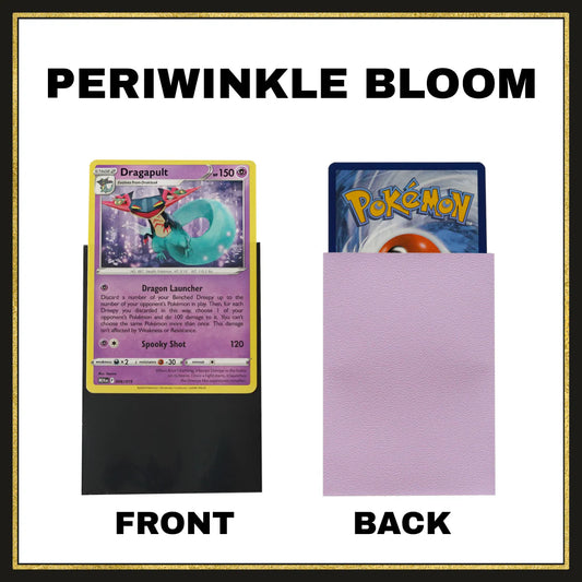 QAT Dual Matte Sleeves (Periwinkle Bloom)