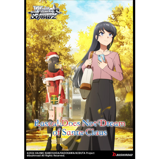 [Pre-Order] Weiss Schwarz (English Edition) Booster Box: Rascal Does Not Dream of Santa Claus [WSE-SBY-W136-BP]