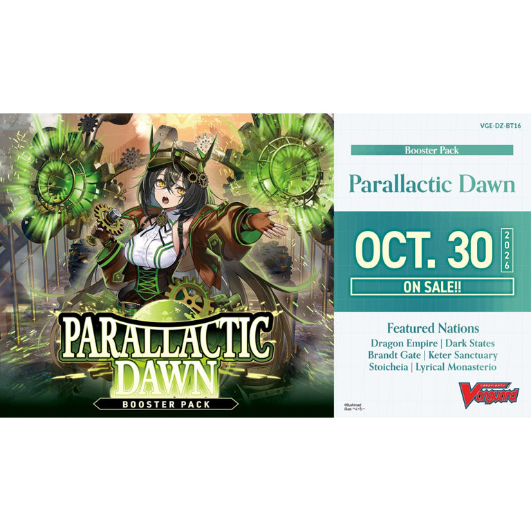 [Pre-Order] Cardfight!! Vanguard Parallactic Dawn Booster Box [VGE-DZ-BT16]