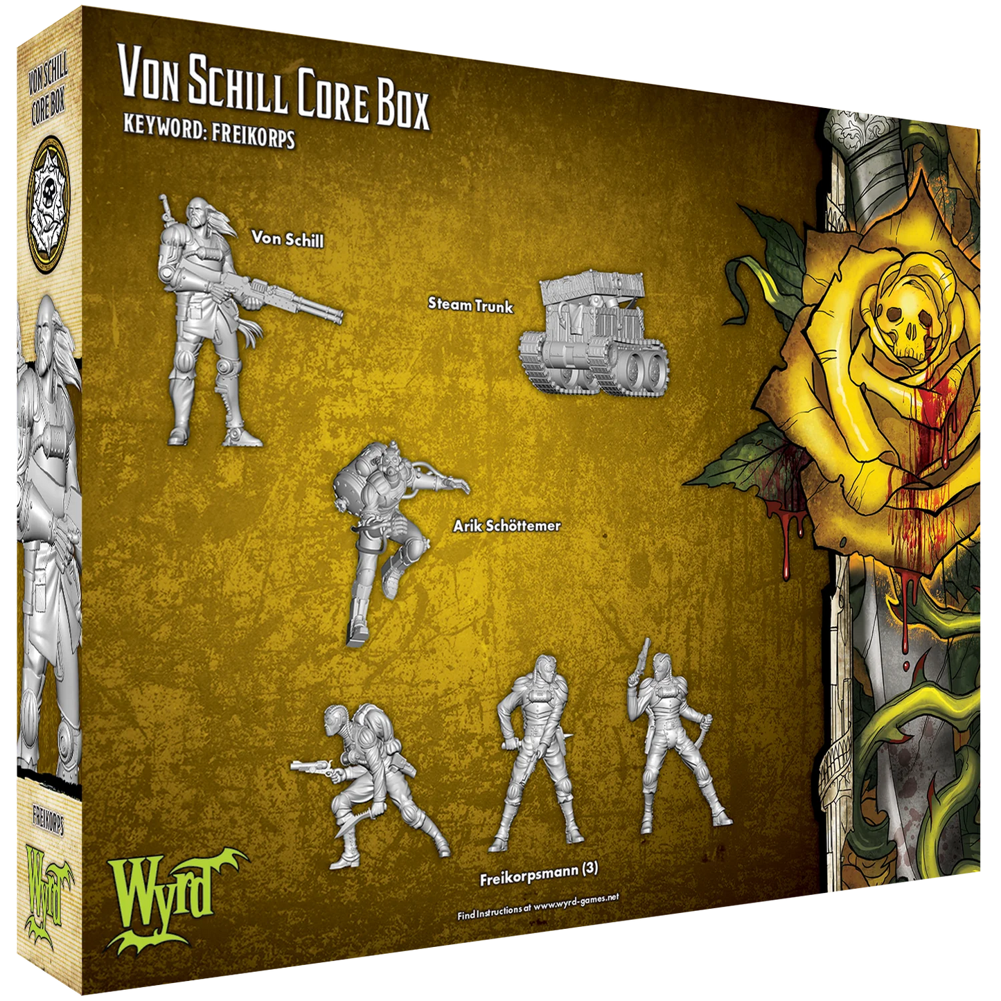 Malifaux: Outcasts: Von Schill Core Box