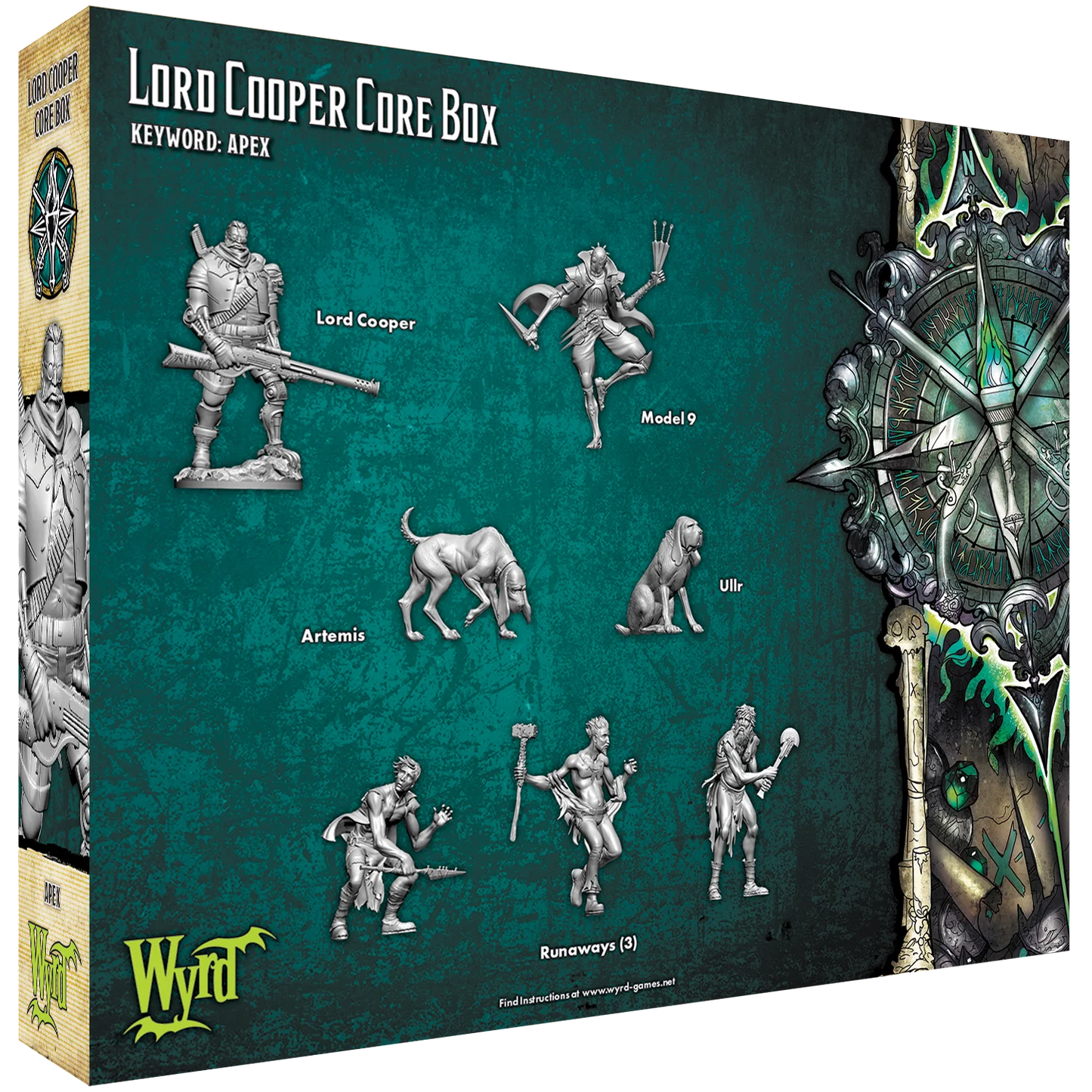 Malifaux: The Explorer's Society: Lord Cooper Core Box