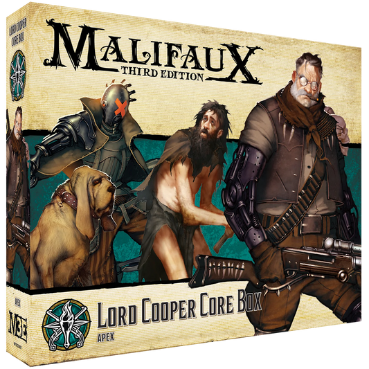 Malifaux: The Explorer's Society: Lord Cooper Core Box