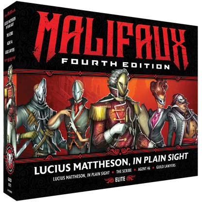 Malifaux Fourth Edition: Lucius Mattheson, In Plain Sight