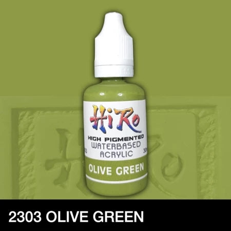 Hiro Paints: Green Colors