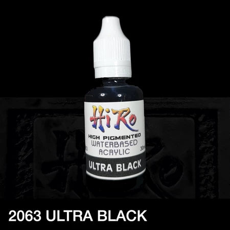 Hiro Paints: Black/Dark Gray Colors