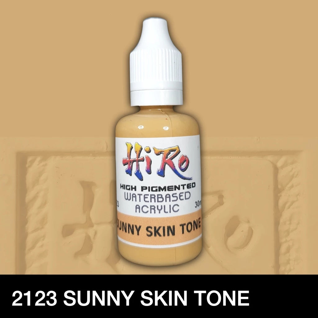 Hiro Paints: Warm Skin Tone Color