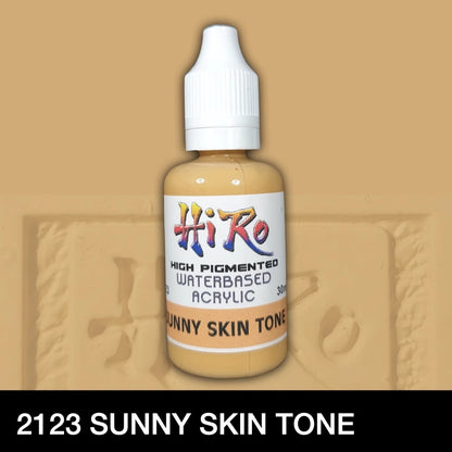 Hiro Paints: Warm Skin Tone Color