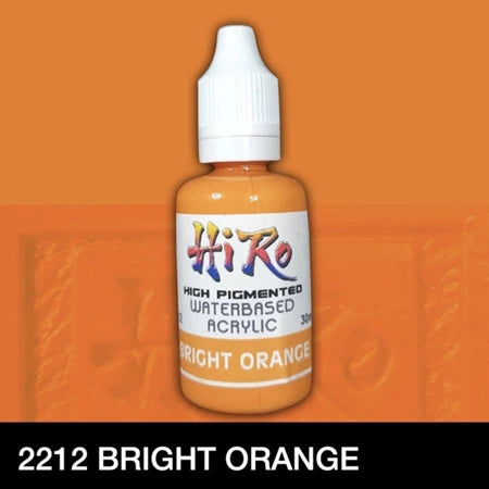 Hiro Paints: Orange Colors