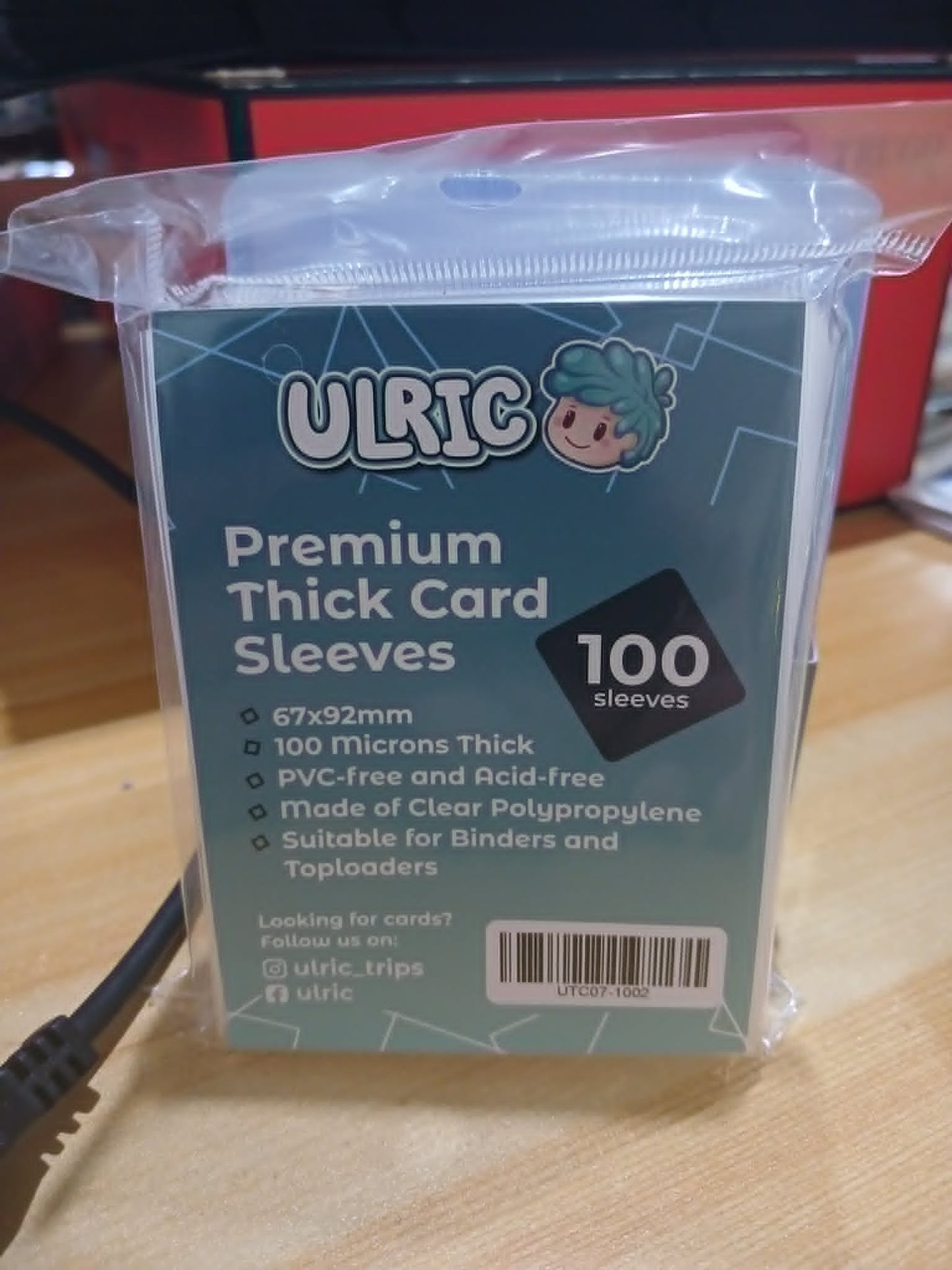 Ulric Premium Thick Card Sleeves