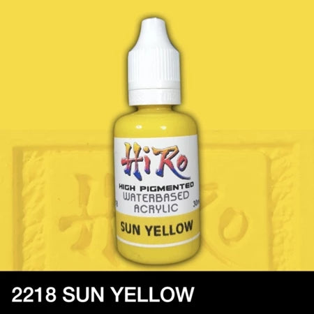 Hiro Paints: Yellow Colors