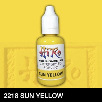 Hiro Paints: Yellow Colors