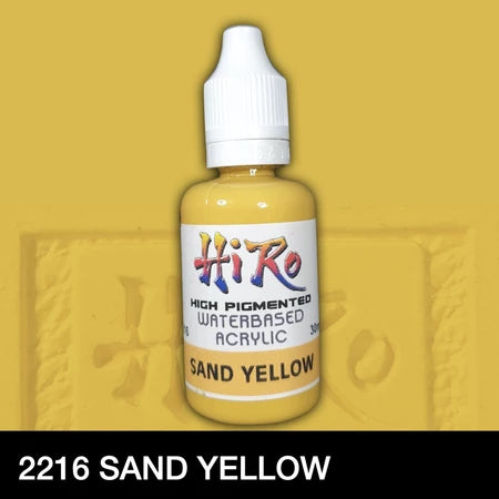 Hiro Paints: Yellow Colors