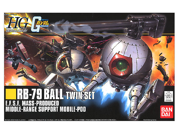 Gundam Universal Century: 1/144 HG RB-79 Ball Twin Set