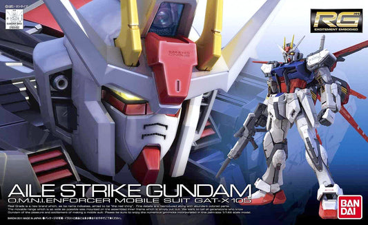 Gundam Seed: 1/144 RG GAT-X105 Aile Strike Gundam