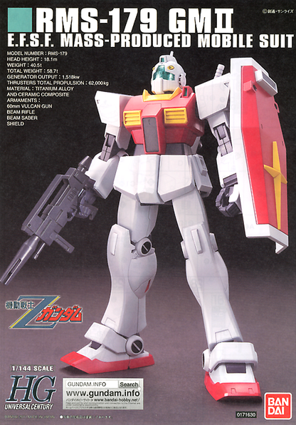 Gundam Universal Century: 1/144 HG RMS-179 GM II