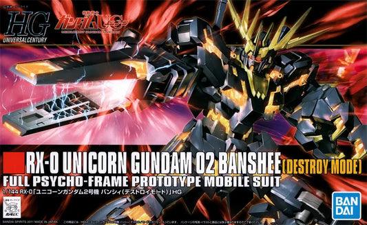 HG 1/144 Gundam Unicorn 02 Banshee Norn (Destroy Mode)