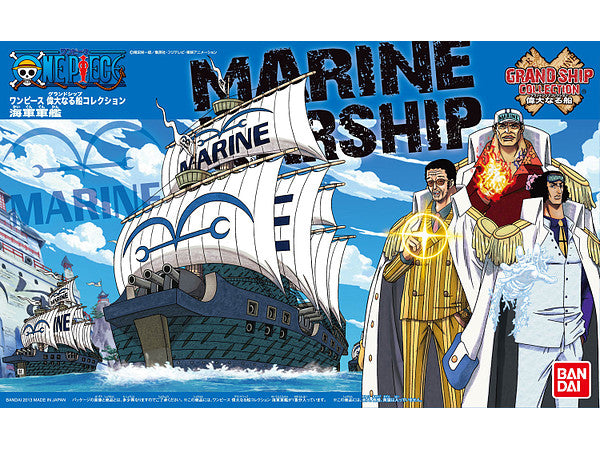 One Piece Grand Ship Collection: The Navy Warship