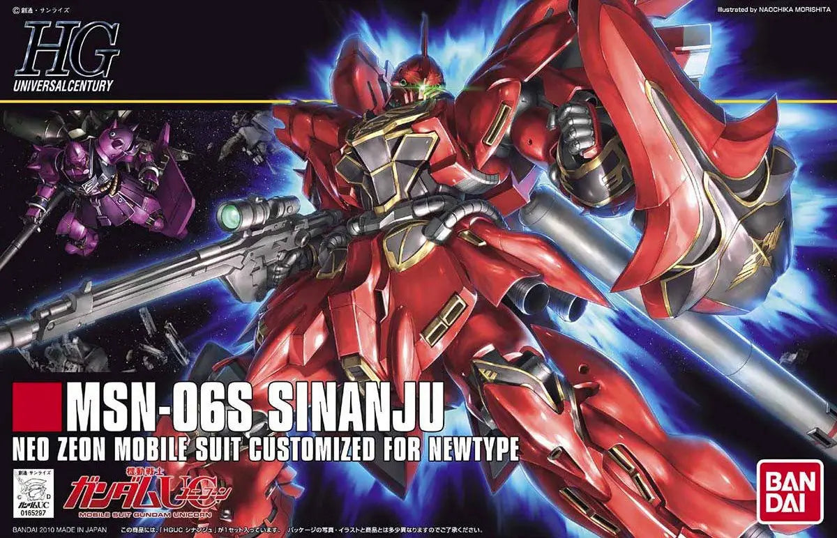 HG 1/144 MSN-06S Sinanju