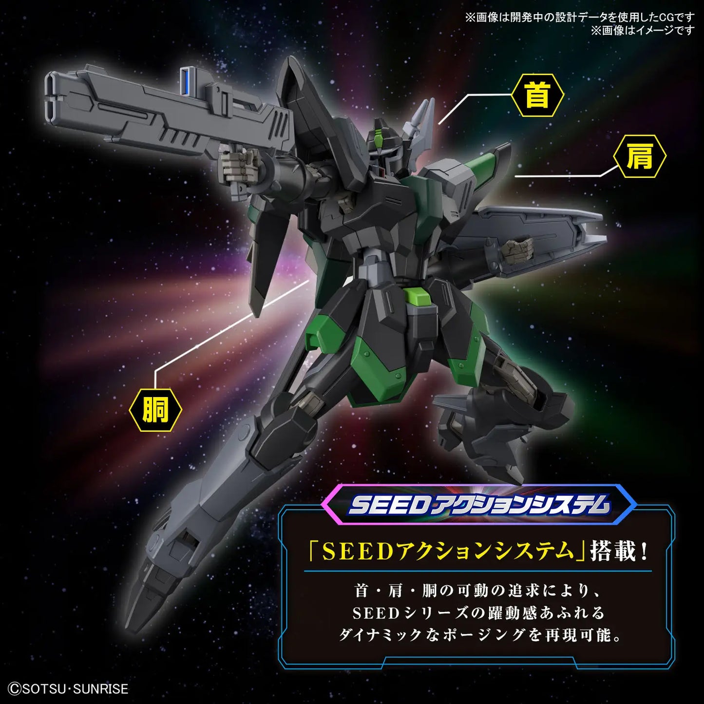 HG 1/144 Black Knight Squad Rud-ro.A (Griffin Arbalest Custom)