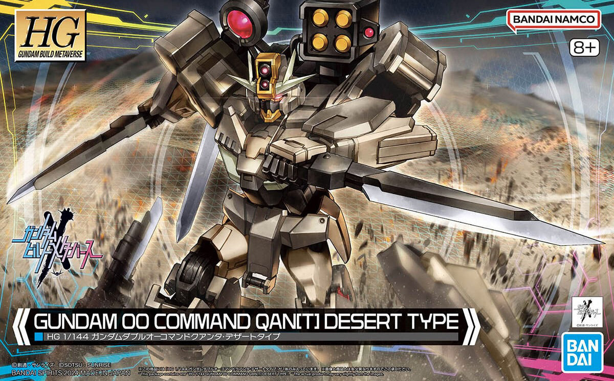 HG 1/144 Gundam 00 Command QAN[T] Desert Type