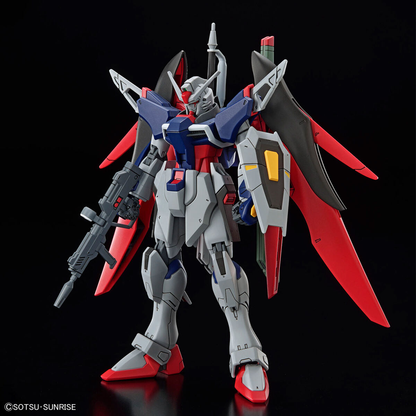 HG 1/144 Destiny Gundam Spec II & Zeus Sillouette