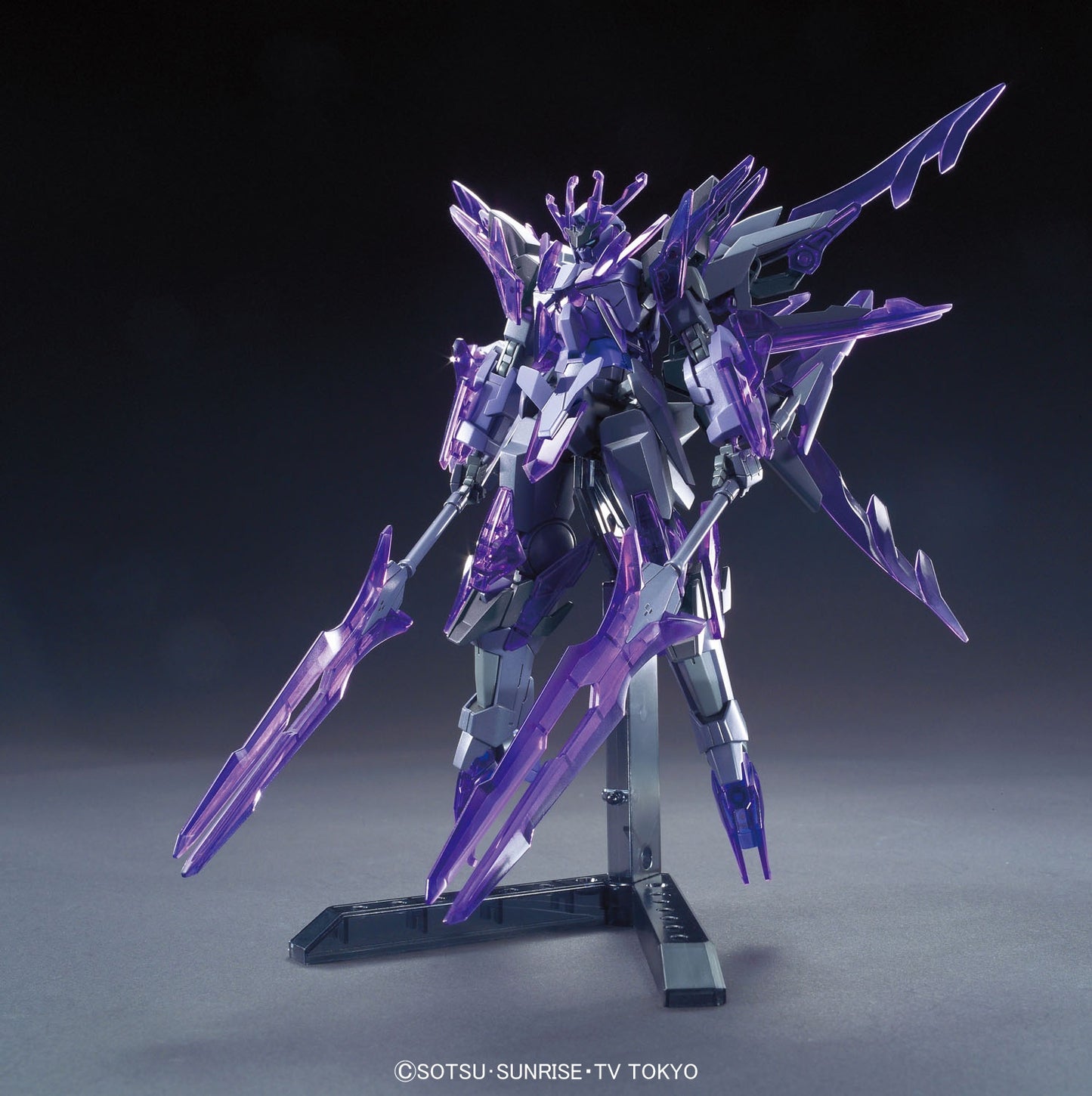 Gundam Build Fighters: 1/144 HGBF Transient Gundam Glacier