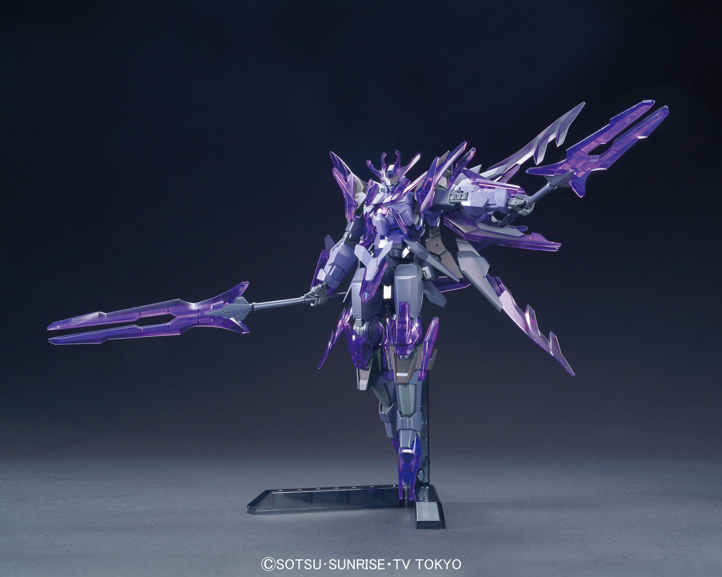 Gundam Build Fighters: 1/144 HGBF Transient Gundam Glacier