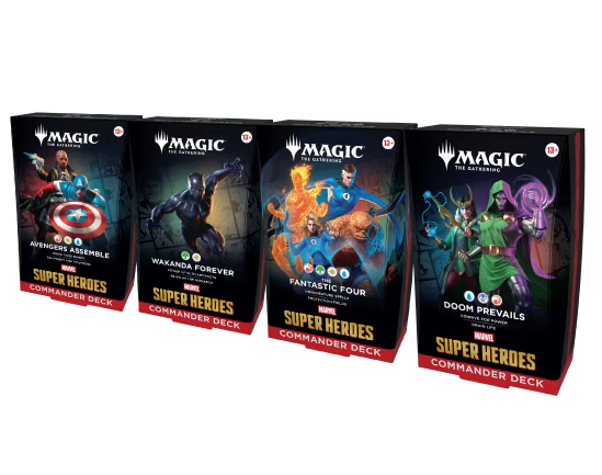 [EN] Marvel Super heroes Commander Deck Display