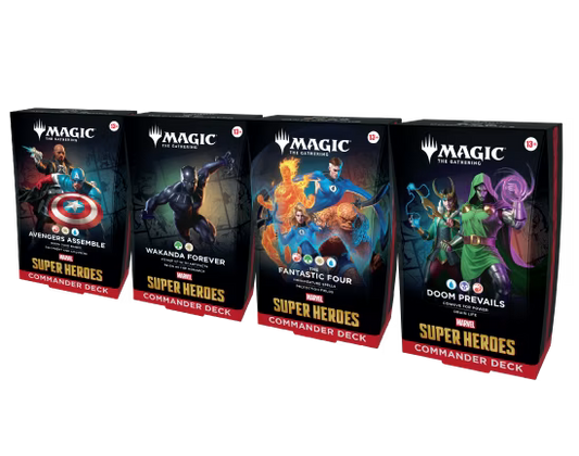 [EN] Marvel Super heroes Commander Deck Display