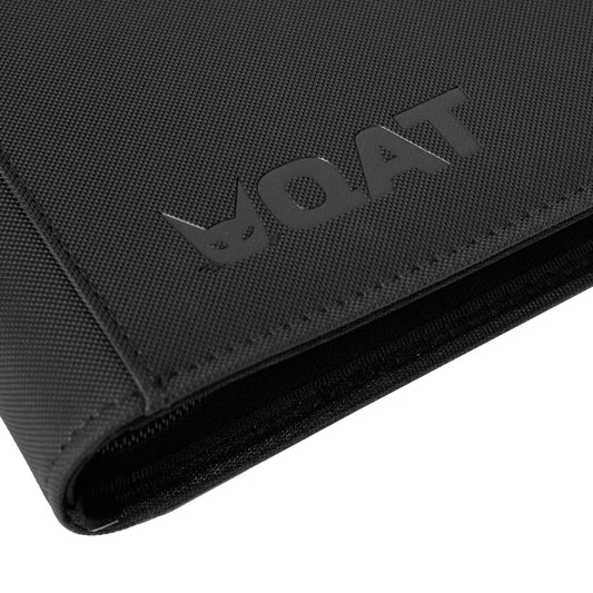 QAT: 4 Pocket Leather Binder