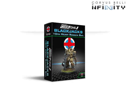 Infinity: Ariadna: Blackjacks, 10th Heavy ranger Bat. (AP HMG)