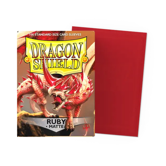 Dragon Shield Matte Ruby