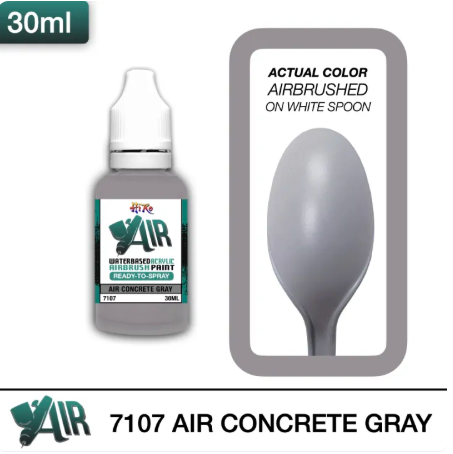 Hiro Air: 7107 Air Concrete Gray