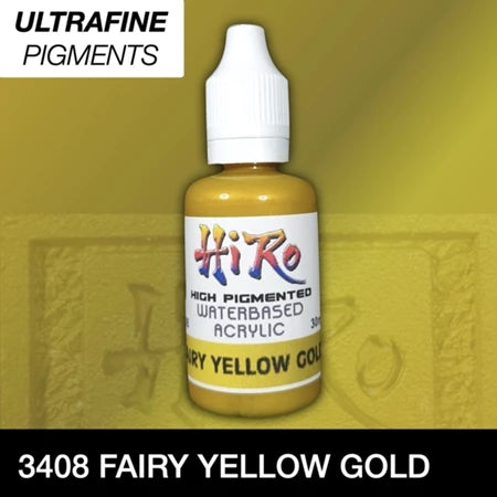 Hiro Paints: Metallics: Gold Tone Colors