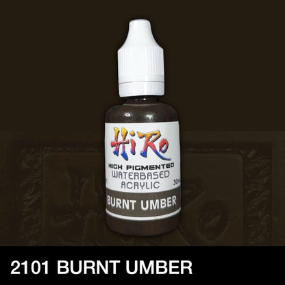 Hiro Paints: Cool Brown Colors