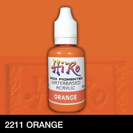 Hiro Paints: Orange Colors