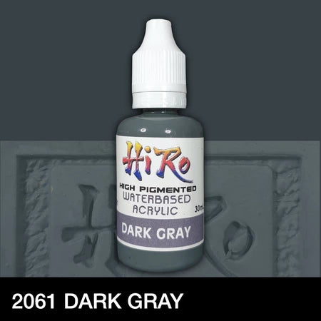 Hiro Paints: Black/Dark Gray Colors