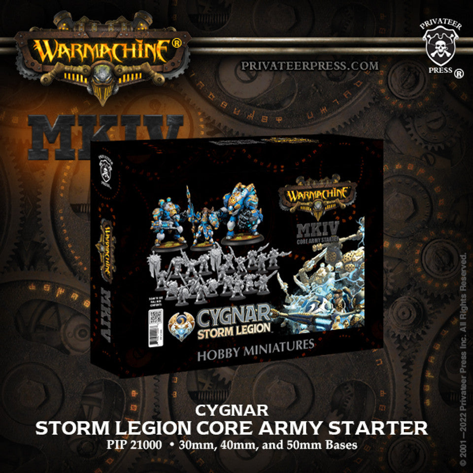 Warmachine: Cygnar Storm Legion