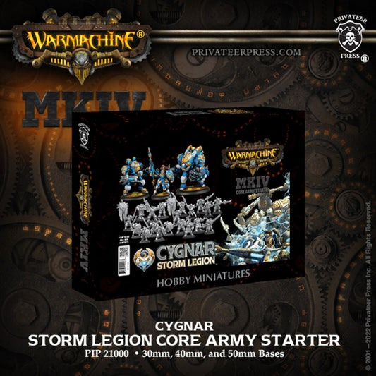 Warmachine: Cygnar Storm Legion