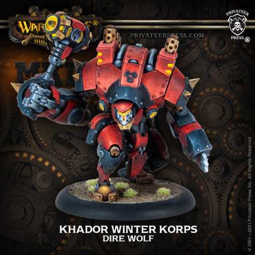 Warmachine: Khador Dire Wolf