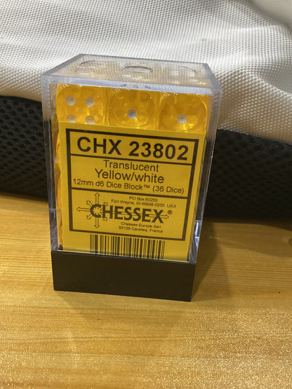 Chessex Dice: Translucent