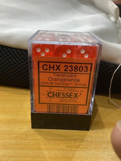 Chessex Dice: Translucent